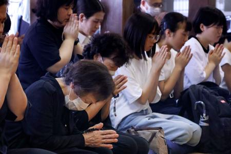 大分・保戸島空襲、忘れないで １２７人犠牲、慰霊の法要 | | 全国のニュース