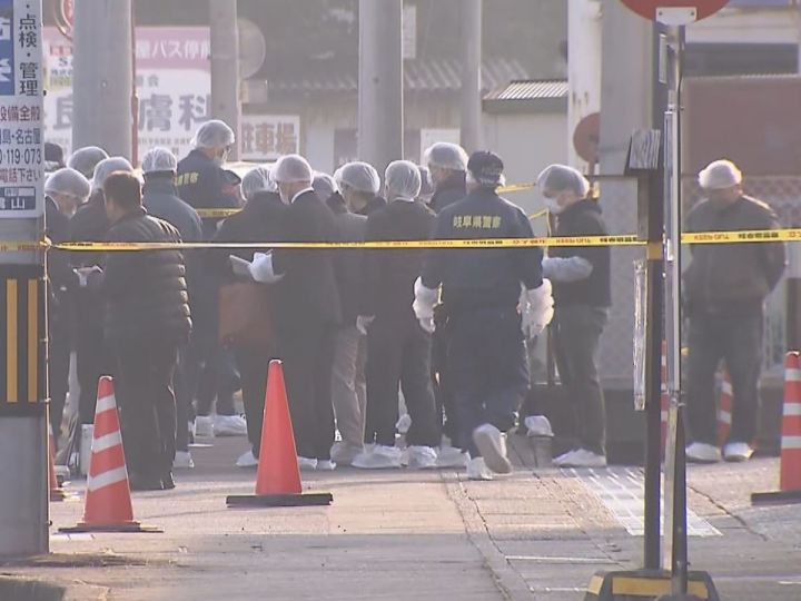 近くに“血の付いた刃物”…岐阜で通り魔か 朝の路上で男性が切り付けられる 通報者「『誰かにやられた』と…」 | 東海テレビNEWS