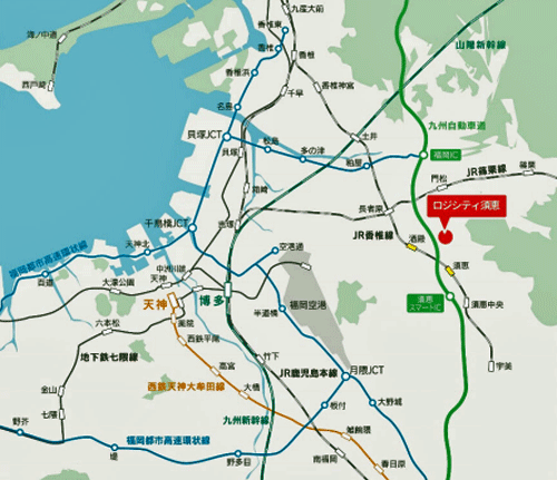 20250702fukuoka2 - 福岡地所／福岡県糟屋郡須恵町に約2万m2の物流施設を着工