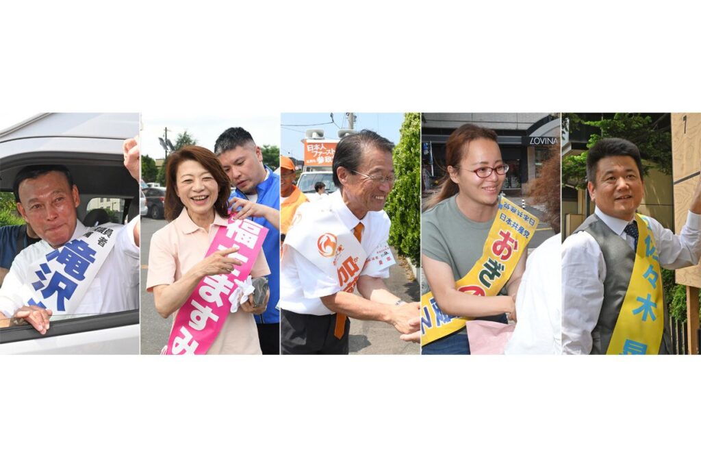 【参院選】青森県内、1議席巡る戦い幕開け 5陣営「五者五様」で全力スタート（Web東奥） - Yahoo!ニュース - Yahoo!ニュース