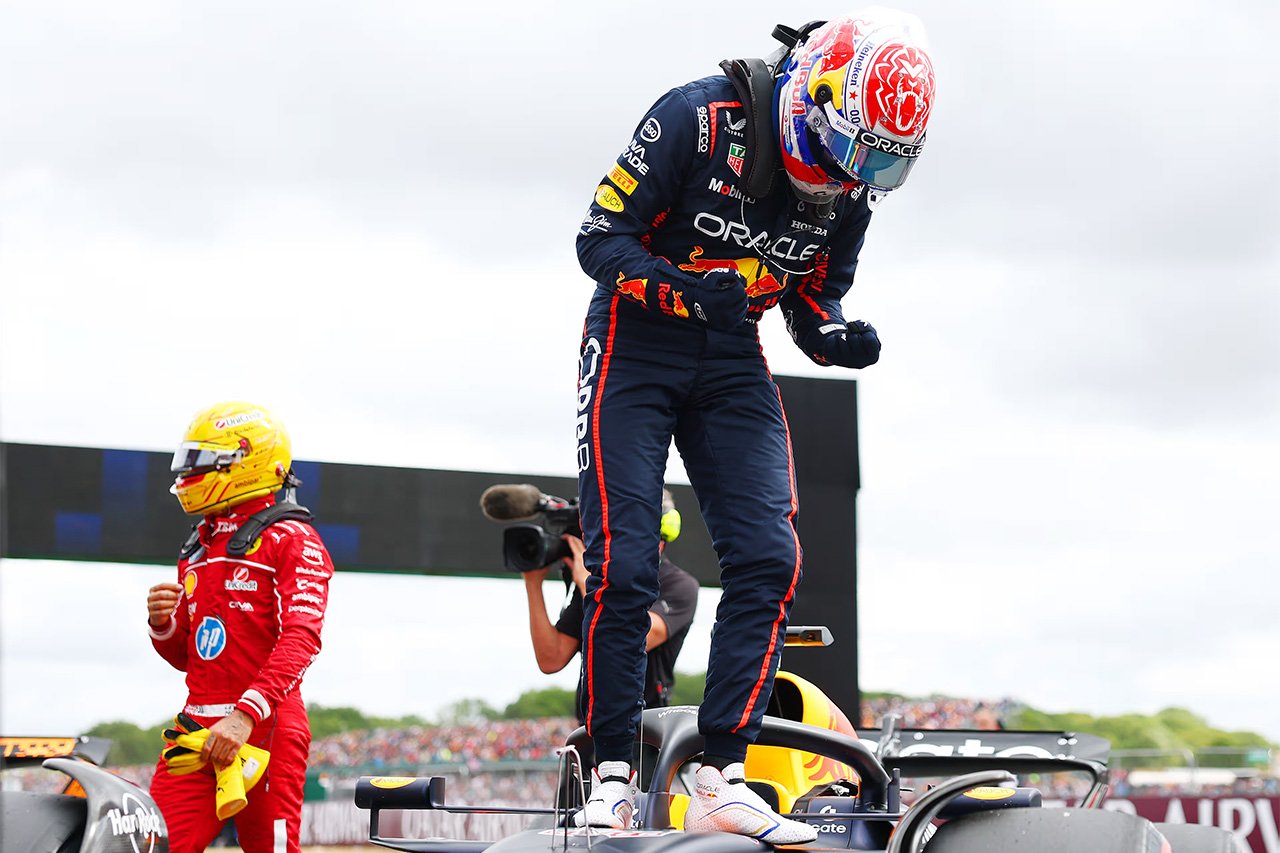 F1イギリスGP予選：フェルスタッペンが逆転でポール獲得 角田裕毅は12番手