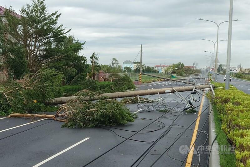 台風4号 台湾のけが人502人に 嘉義や雲林などで停電続く（中央社フォーカス台湾） - Yahoo!ニュース - Yahoo!ニュース