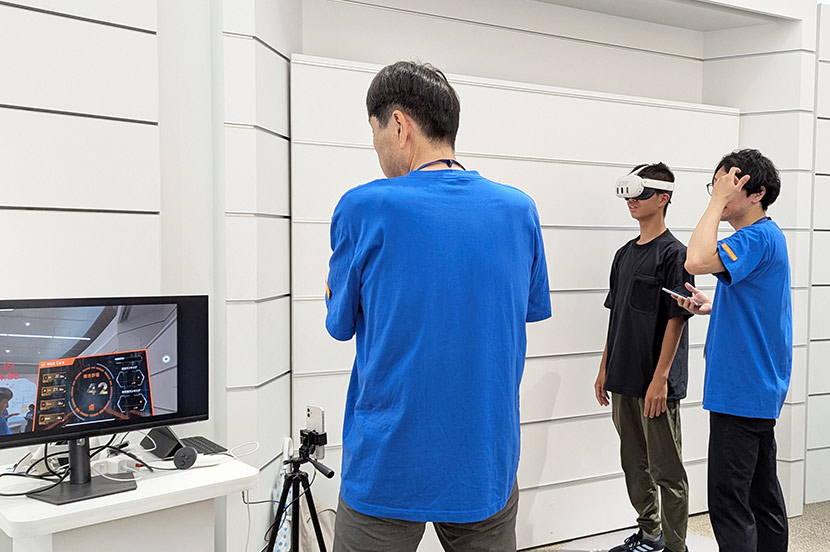 一歩先の未来の生活を体験。遠隔操作技術の展示を支えるネットワーク