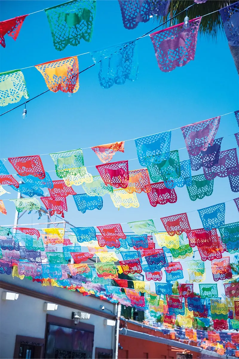 映画・リメンバー・ミーで話題になった「死者の日」の装飾や織物があちこちに！