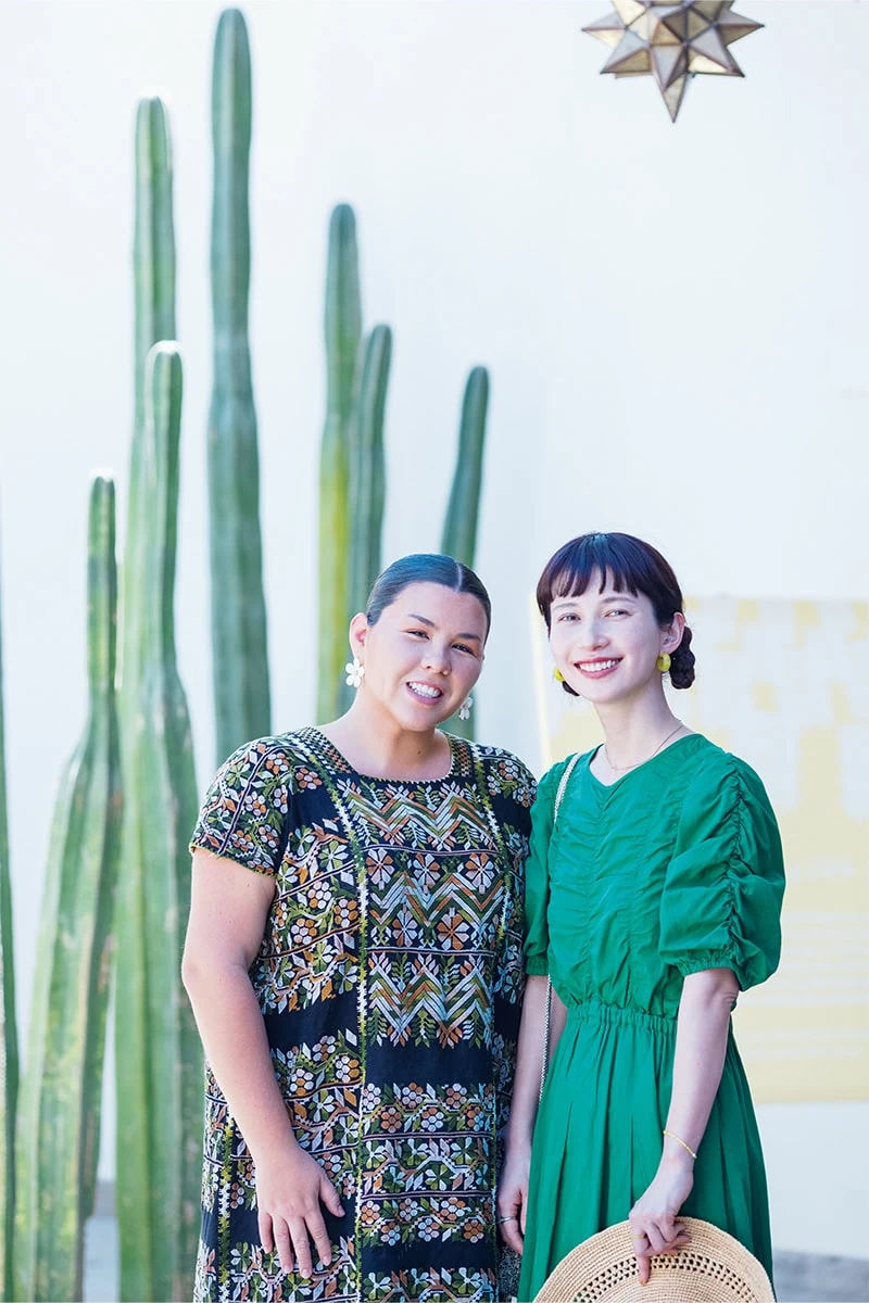 オーナーのアテナさんとkazumiさん。