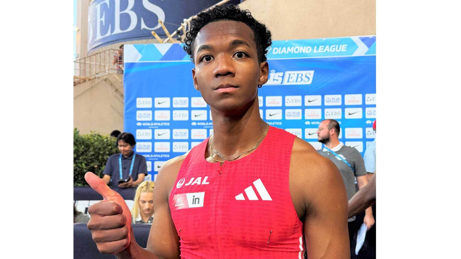 男子110mH 東京世界陸上代表・村竹ラシッドは13秒17で4着【陸上DLモナコ大会】（TBS NEWS DIG Powered by JNN）