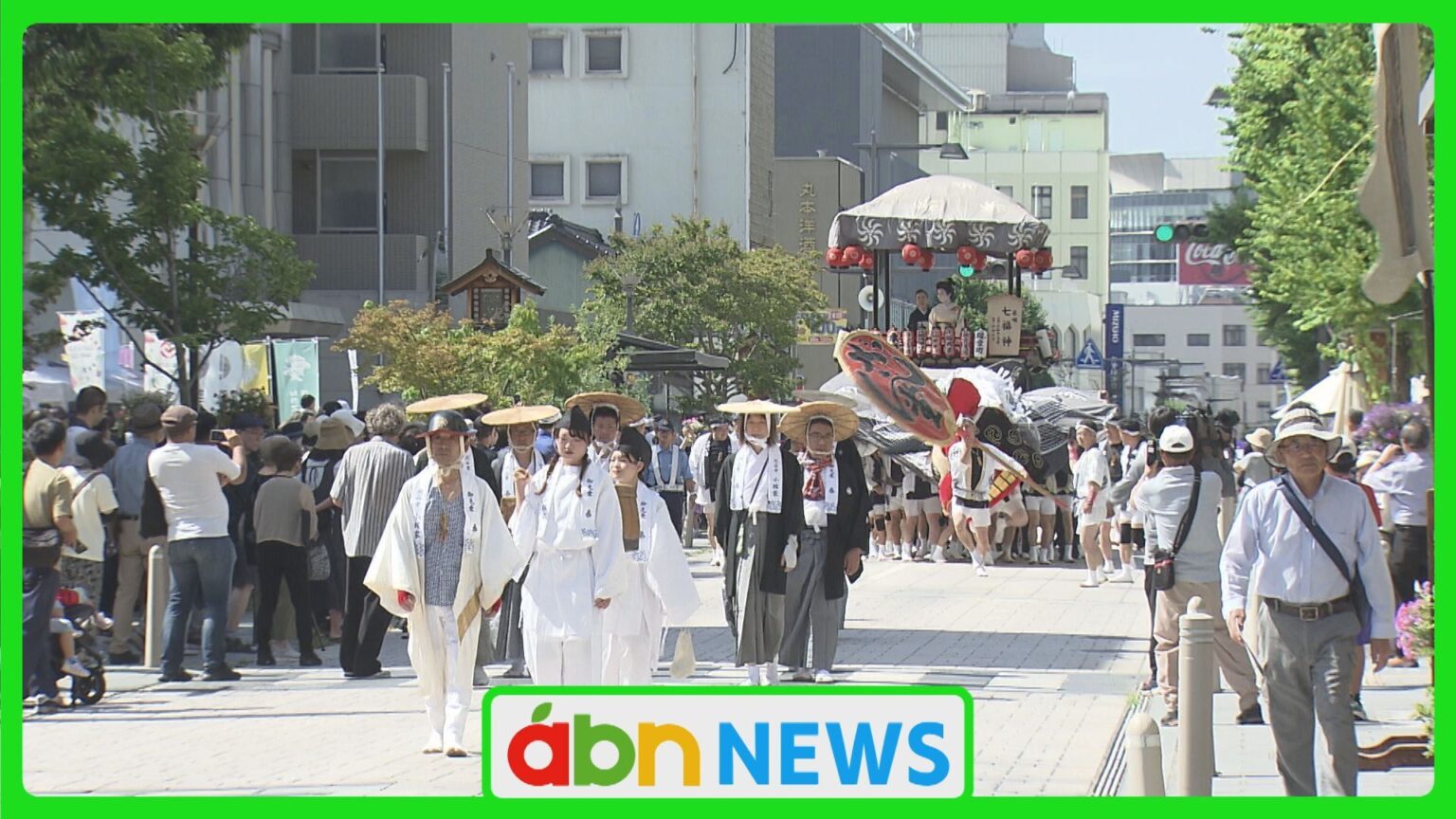「ながの祇園祭」 伝統の屋台が市街地を練り歩き盛大に【長野市】（abn長野朝日放送） - Yahoo!ニュース - Yahoo!ニュース