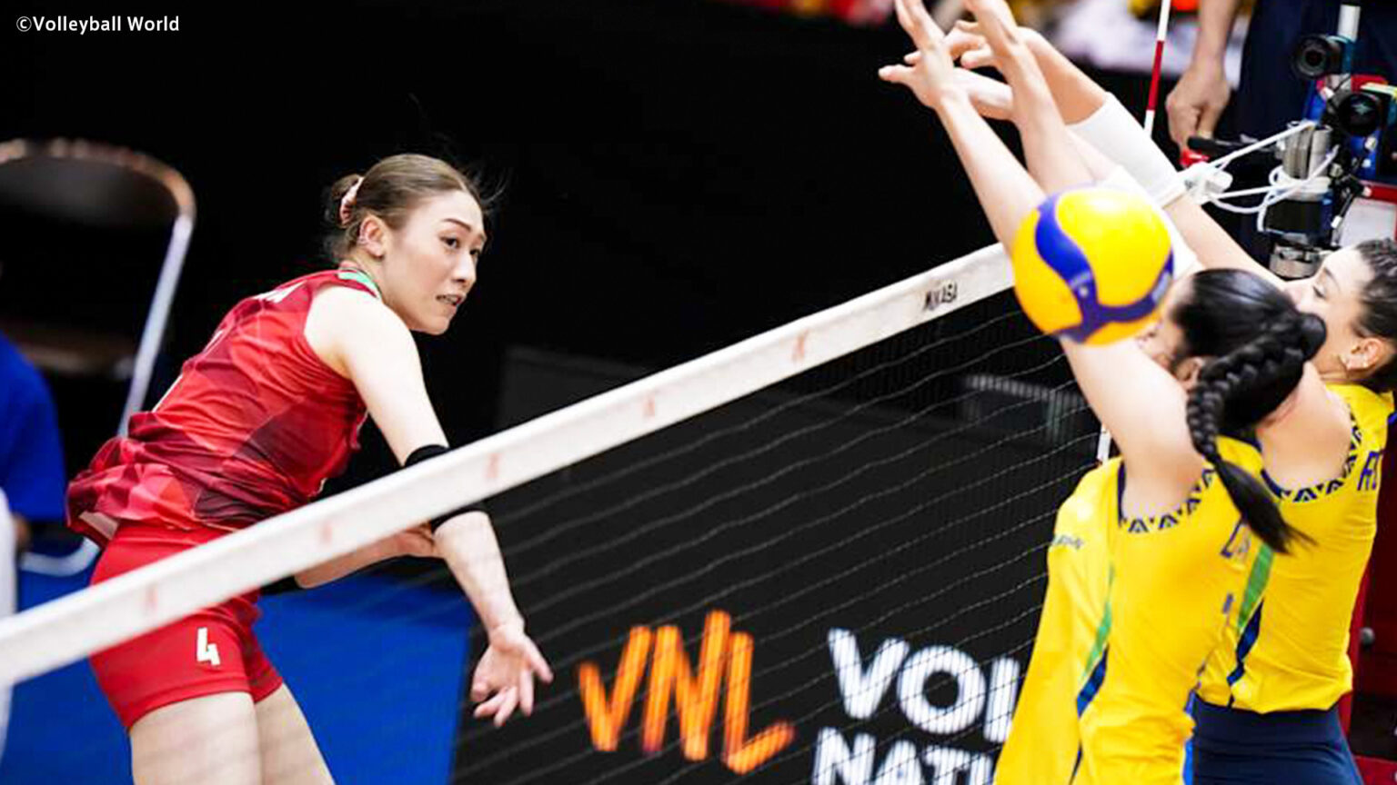 バレー女子日本代表、世界2位ブラジルにストレート負け　石川真佑「非常に悔しい」予選3位通過で決勝Rへ【ネーションズリーグ】（TBS NEWS DIG Powered by JNN）