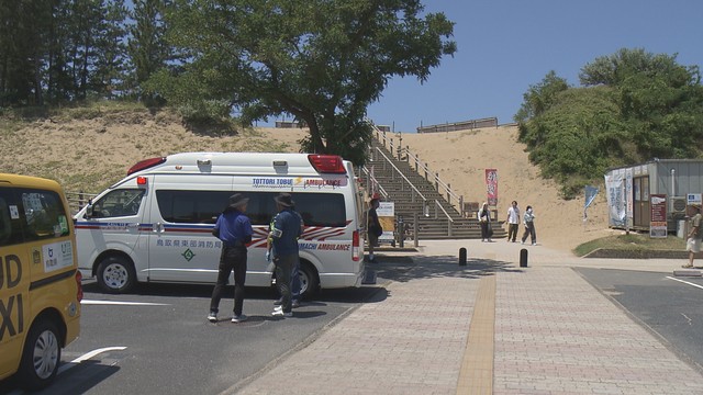 熱中症疑い 下校中の8歳男児や砂丘観光の50代女性など鳥取県内で8件の搬送 24日から30日まで県内全域に熱中症特別警戒期間を発表 鳥取県（日本海テレビ） - Yahoo!ニュース - Yahoo!ニュース