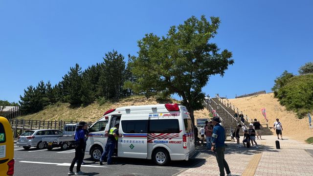 【続報】鳥取砂丘で熱中症疑い 島根から訪れた50代のブラジル人女性 問いかけに応えるも歩くことできず 鳥取県鳥取市 （日本海テレビ） - Yahoo!ニュース - Yahoo!ニュース