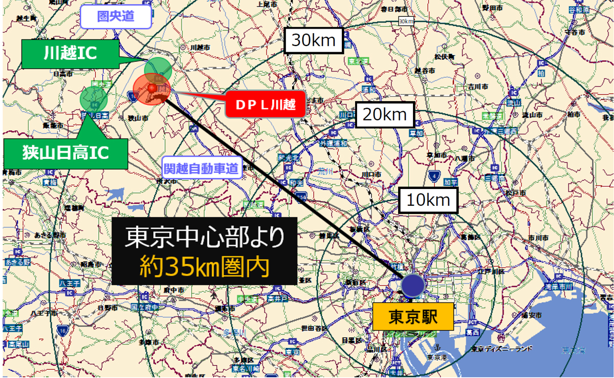 20250724daiwa2 - 大和ハウス工業／埼玉県川越市で3.3万m2のマルチテナント型物流施設を8月着工