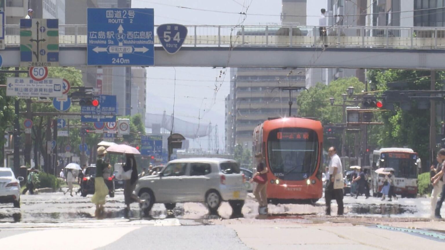 【広島】記録的な猛暑 広島市中区の7月上旬の平均気温 過去最高に（HOME広島ホームテレビ） - Yahoo!ニュース - Yahoo!ニュース