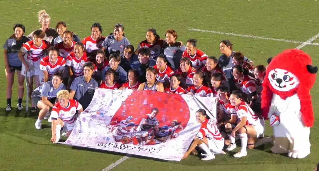 【ラグビー女子日本代表】W杯前哨戦、30―19でスペインに2連勝！国内最多5000人超の前で壮行式 - スポニチ Sponichi Annex スポーツ