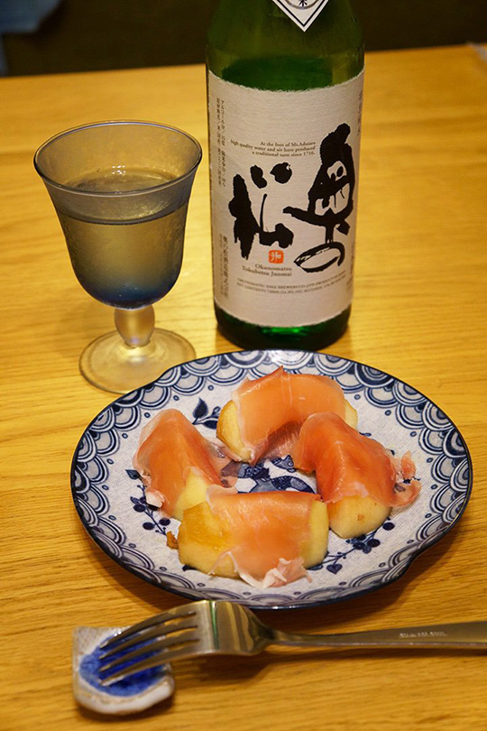 桃生ハムと日本酒のマリアージュ！