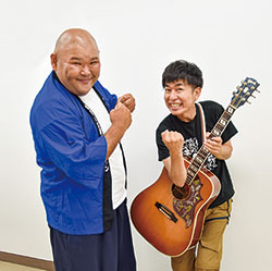 ＨＩＲＯさん × 藪下将人さん初コラボ 〜 笑顔届ける『和歌山音頭』