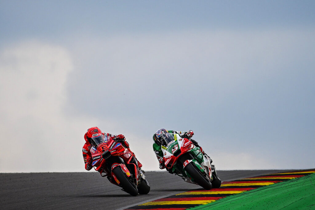 【タイム結果】2025MotoGP第11戦ドイツGP フリー走行2回目