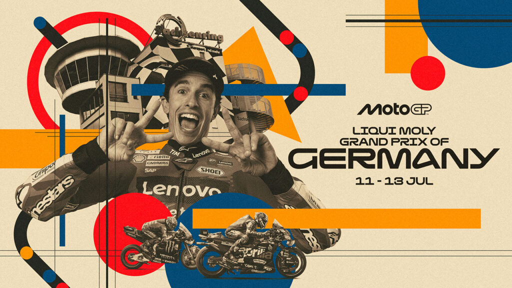 2025年MotoGP第11戦ドイツGP TV放送＆タイムスケジュール