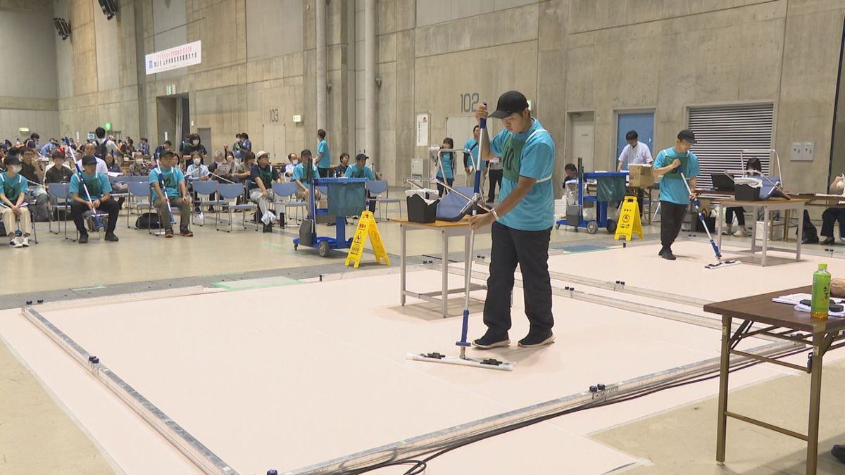 山形市で「アビリンピック」の大会　障がいのある人たちが技能を競い合う