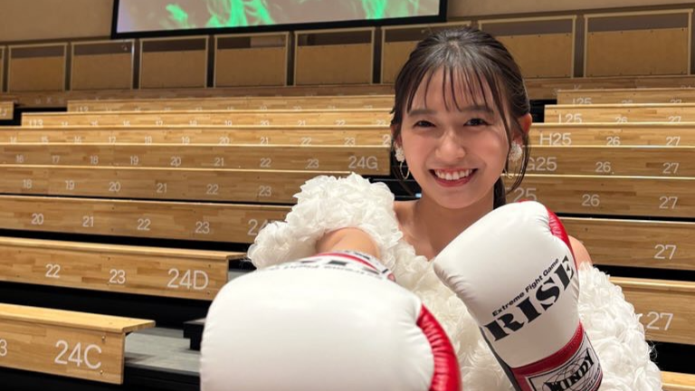 志田音々、RISEの熱戦に感激 ファンからのグローブプレゼントも話題に | 話題の投稿 | スポーツブル (スポブル)