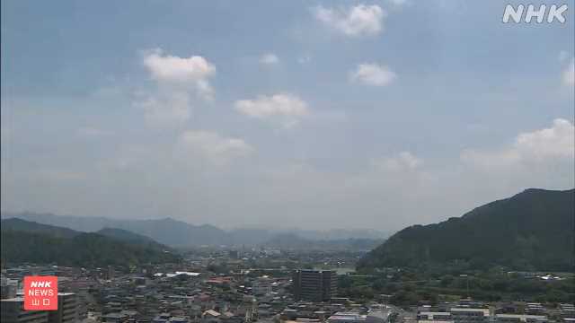 山口県に熱中症警戒アラート 熱中症を予防する行動を