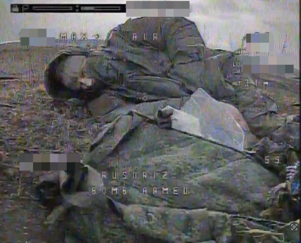 ウクライナのロシア兵の「最後のフレーム」。 ＃2。
