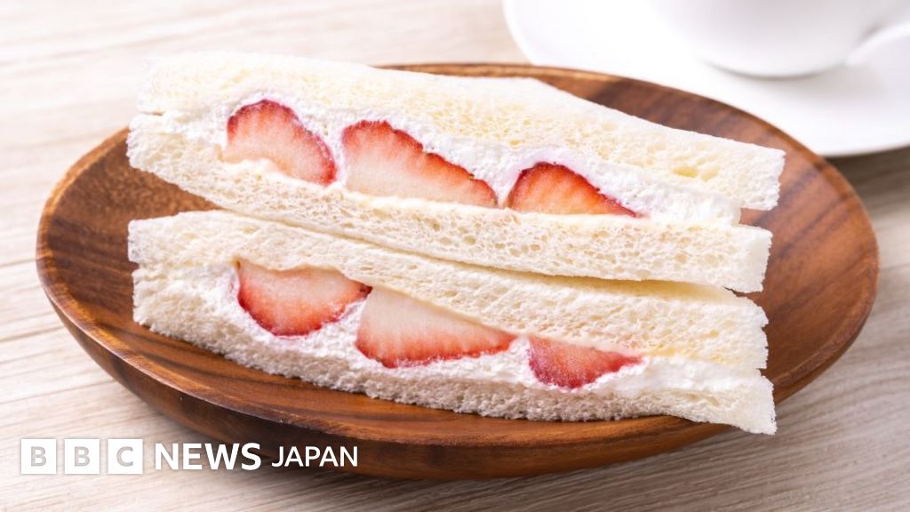 日本で大人気のフルーツサンド、イギリスの大手スーパーに登場で話題に - BBCニュース