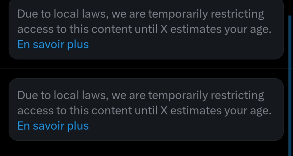 ベルギーのツイッターポルノ禁止？