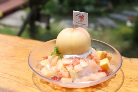 King Farm Cafe（キングファームカフェ）、「もももももものかき氷」販売 - WorkMaster（ワークマスター）