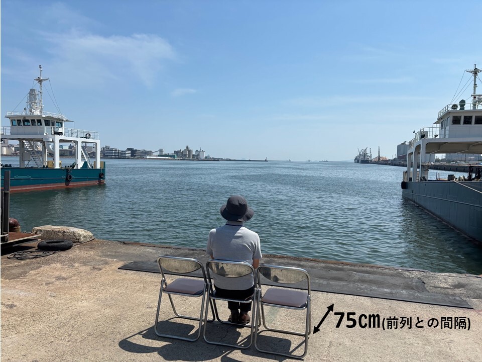 北-E　海側イス席（1人用）