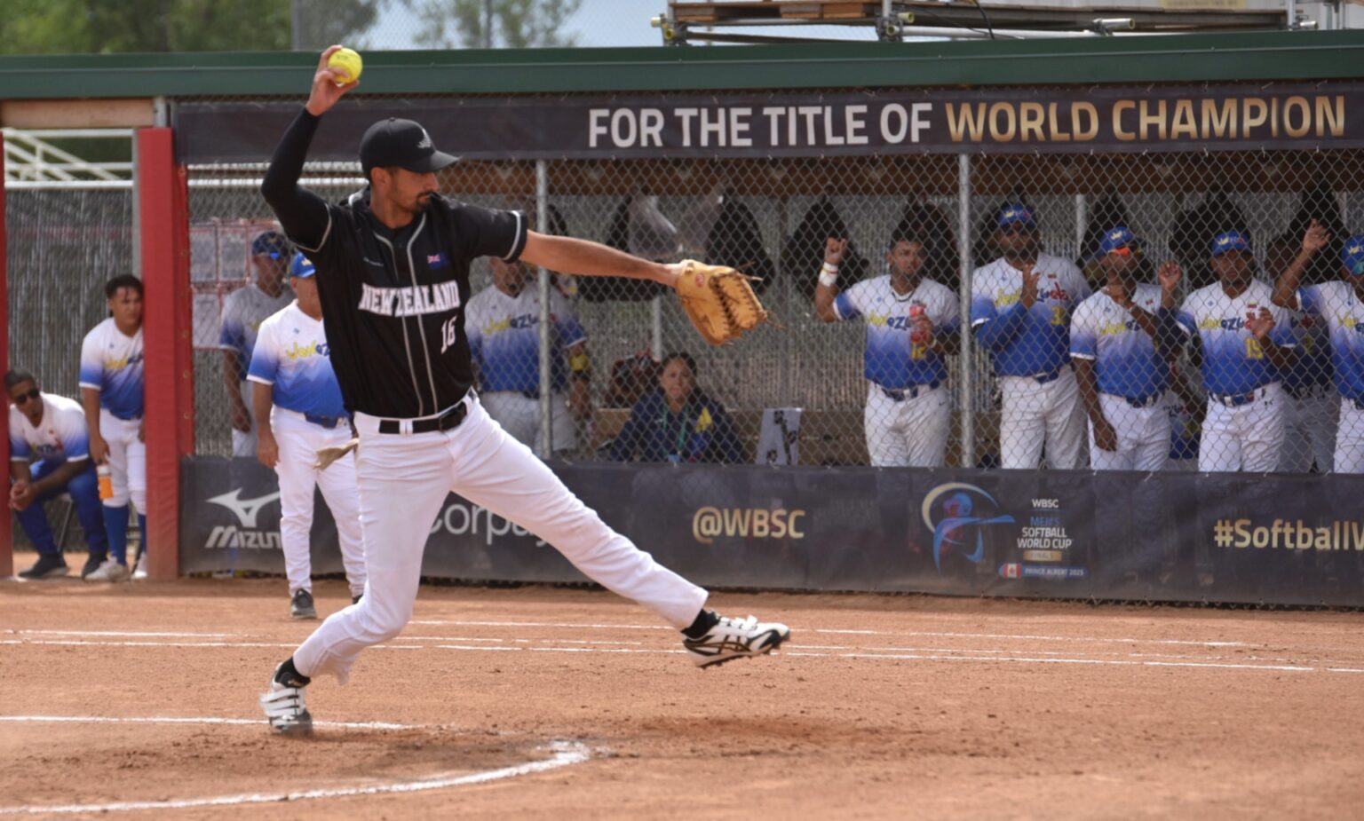 2025年WBSC男子ソフトボールワールドカップファイナル　 決勝でベネズエラとニュージーランドが対決