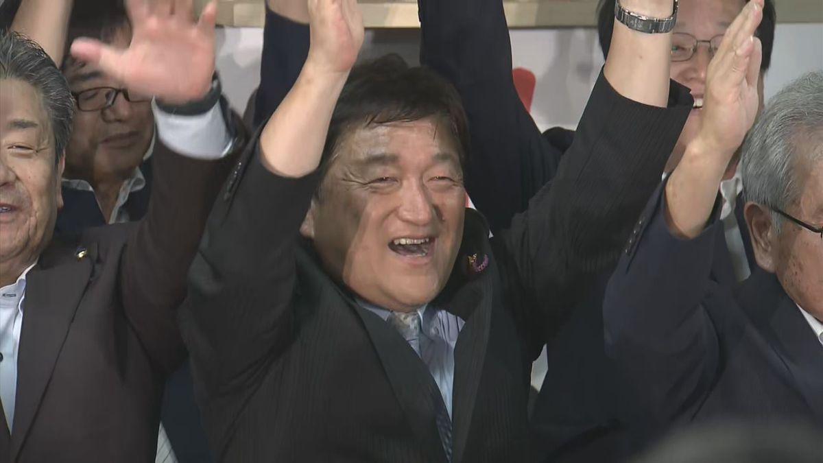 参院選・山形県選挙区　無所属・現職の芳賀道也さんが当選