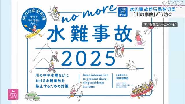 「水の事故から命を守る」 川の事故どう防ぐ 福島｜NHK 福島県のニュース