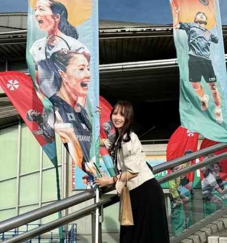 佐藤楓がジャパンオープン2025の観戦を報告！ | 話題の投稿 | スポーツブル (スポブル)