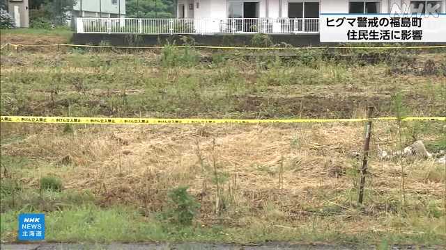 福島町 ヒグマに襲われ死亡 住民生活に影響広がる｜NHK 北海道のニュース