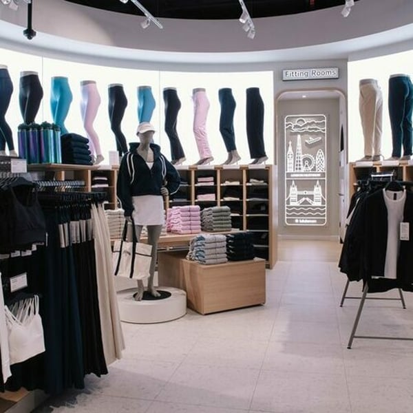 ルルレモン、欧州初の空港店舗をロンドンでオープン - FashionNetwork 日本