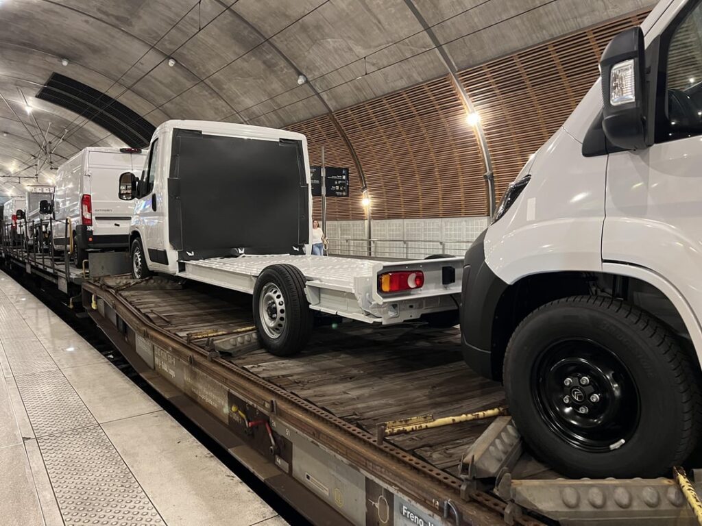 今日の駅での新しいサービス