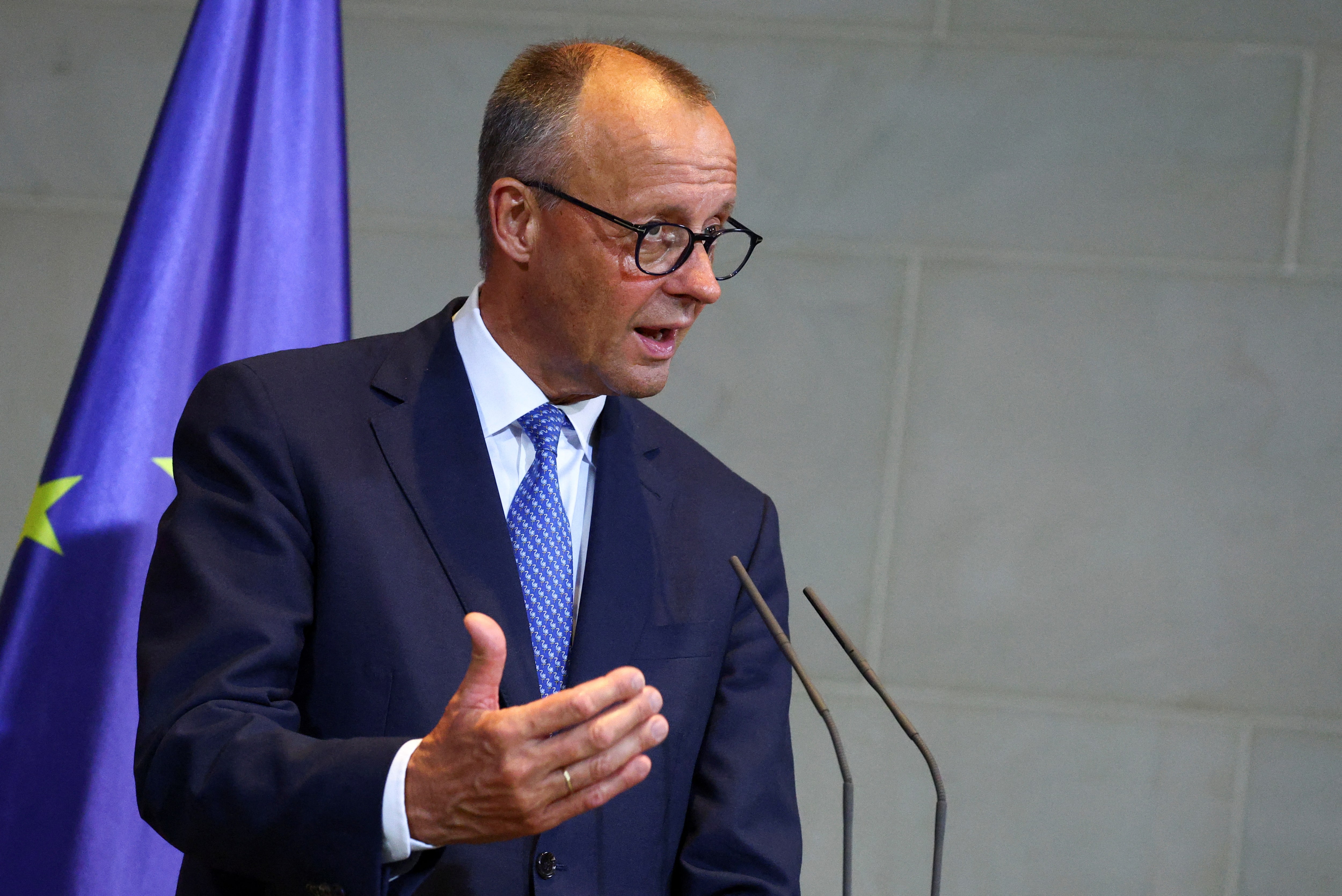 メルツ独首相、レンタカー会社にＥＶ購入義務化するＥＵ計画を批判