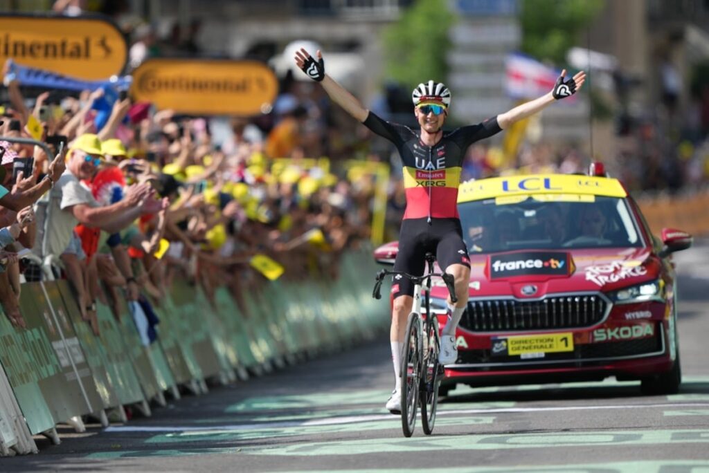 混沌の丘陵ステージをウェレンスが43.6km独走　全グランツール区間優勝を達成 - ツール・ド・フランス2025第15ステージ | cyclowired