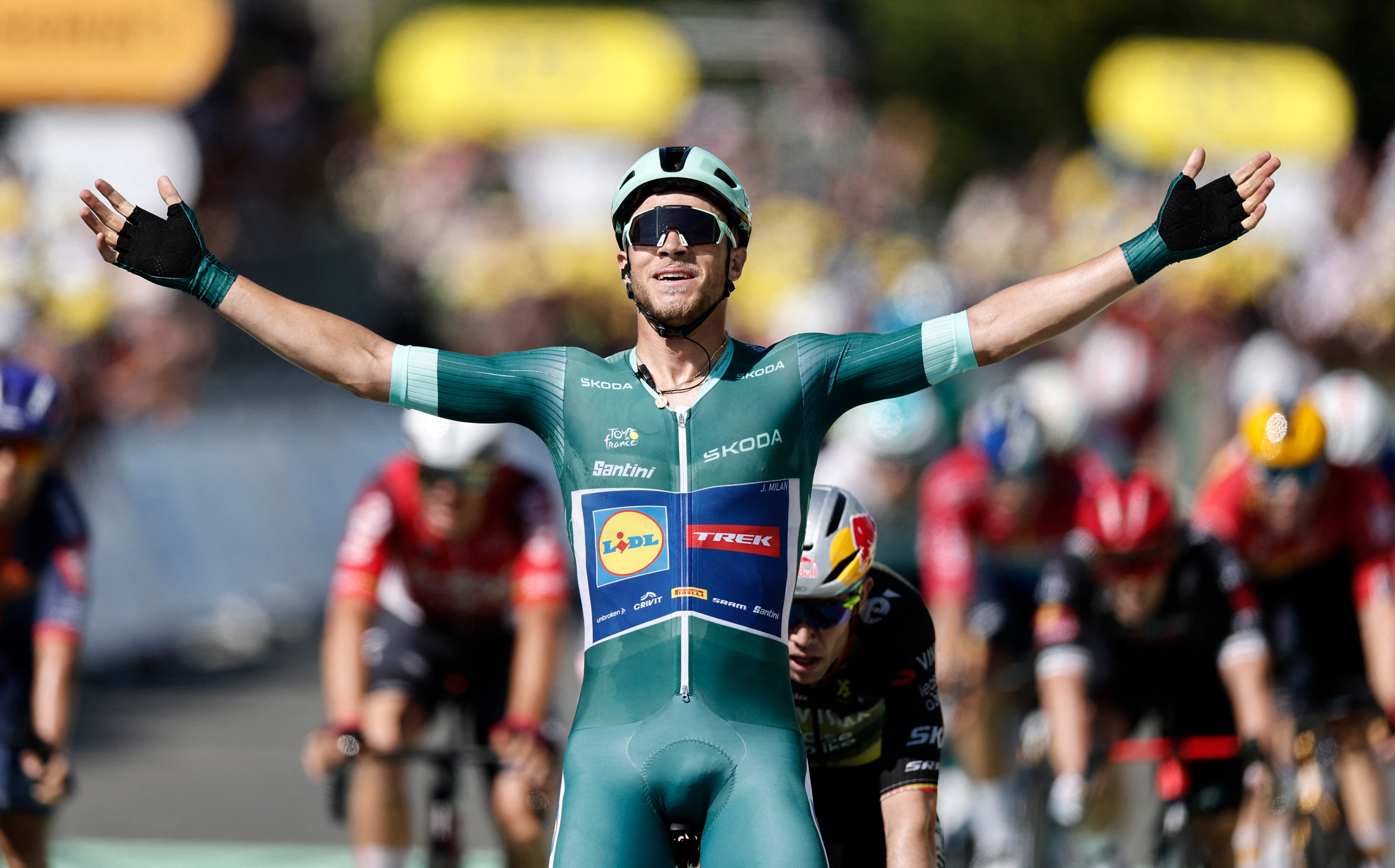 ツール・ド・フランス＝第8ステージでミランが初の区間優勝