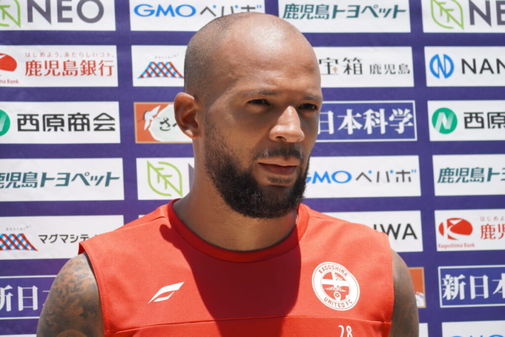 【7/1 鹿児島ユナイテッドFC　トレーニング後　ヘナン選手 コメント】 : KAGOSHIMA SOCCER MAGAZINE“カゴサカ☆”