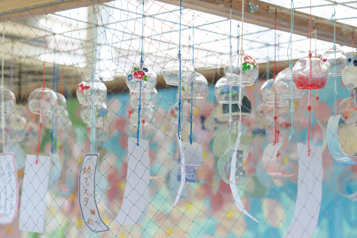 JR笠置駅の風鈴の画像２