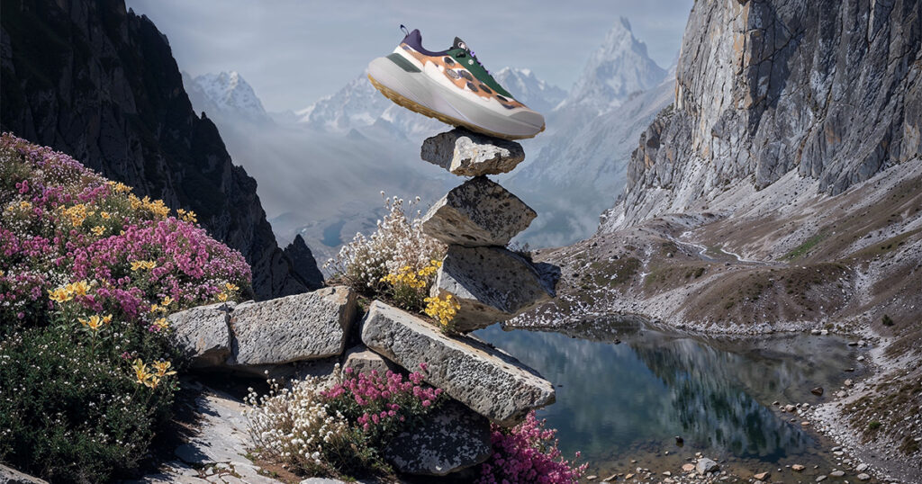 「マムート」がドイツ発のスニーカーブランド「フラワーズ フォー ソサイエティ」と初コラボ　エッジの効いた2型を用意 - WWDJAPAN