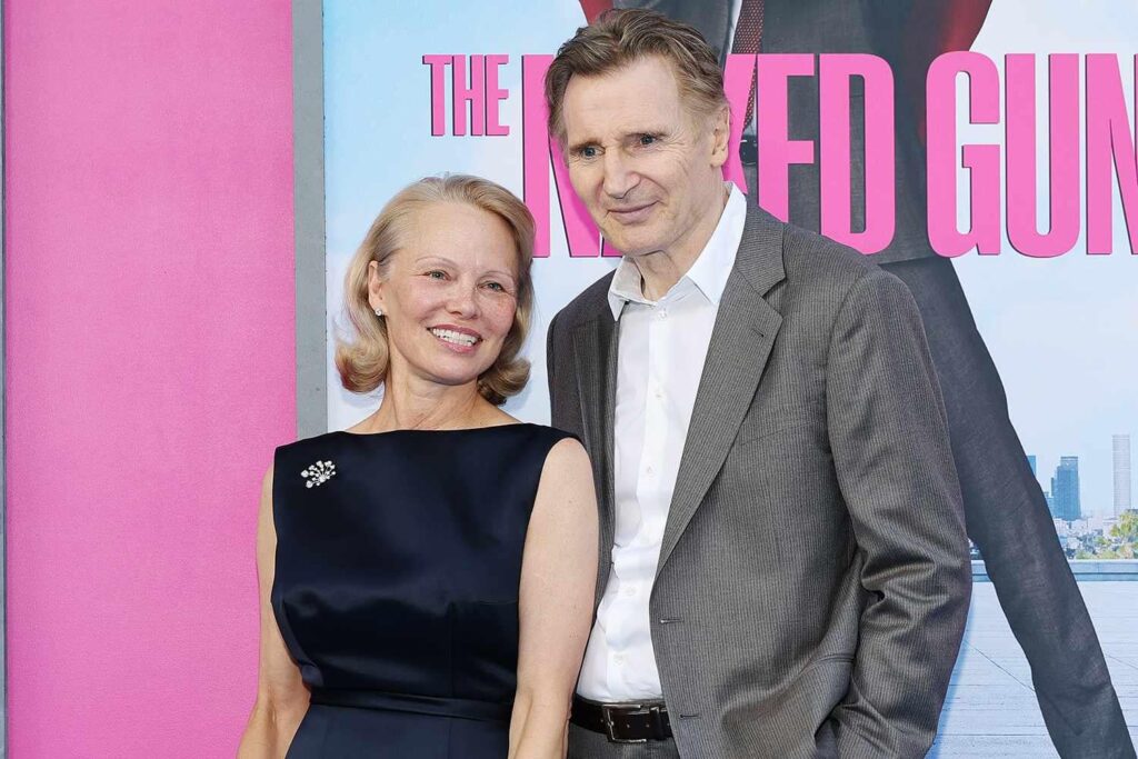 パメラ・アンダーソンとリアム・ニーソンはデートしています：「彼らがmitされていることは明らかです」