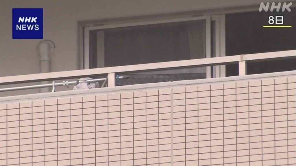 沖縄 那覇 マンション9階から4歳児転落 ベランダの柵登ったか