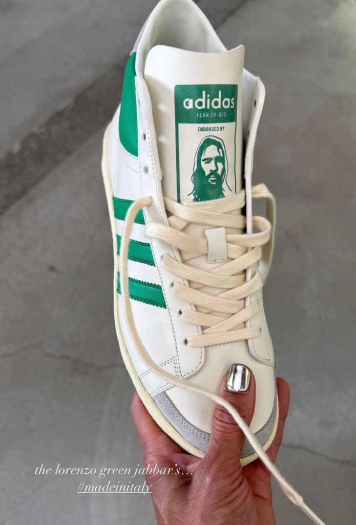 Fear of God Jerry Lorenzo x adidas Jabbar High Made in Italyが発売予定