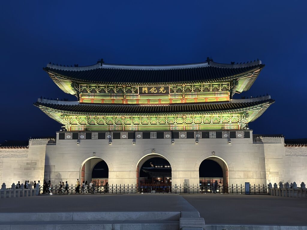 韓国　景福宮　観光