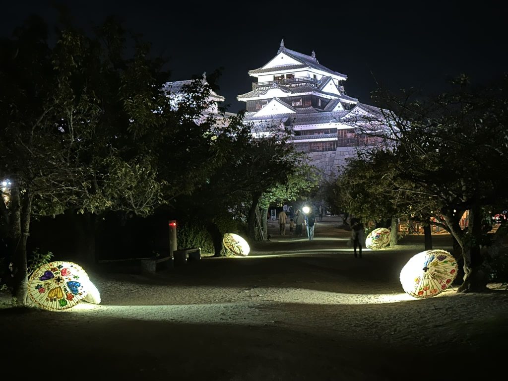 松山城観月祭「月のおもてなしin松山城」　愛媛県松山市