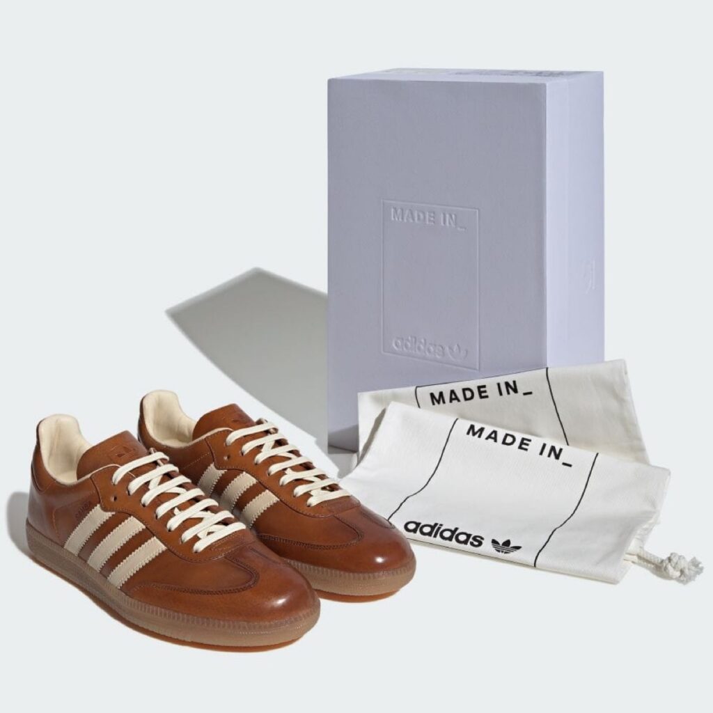 adidas SAMBA OG Made in ITALY “Vachetta Tan”が国内10月7日より発売［IE9121］