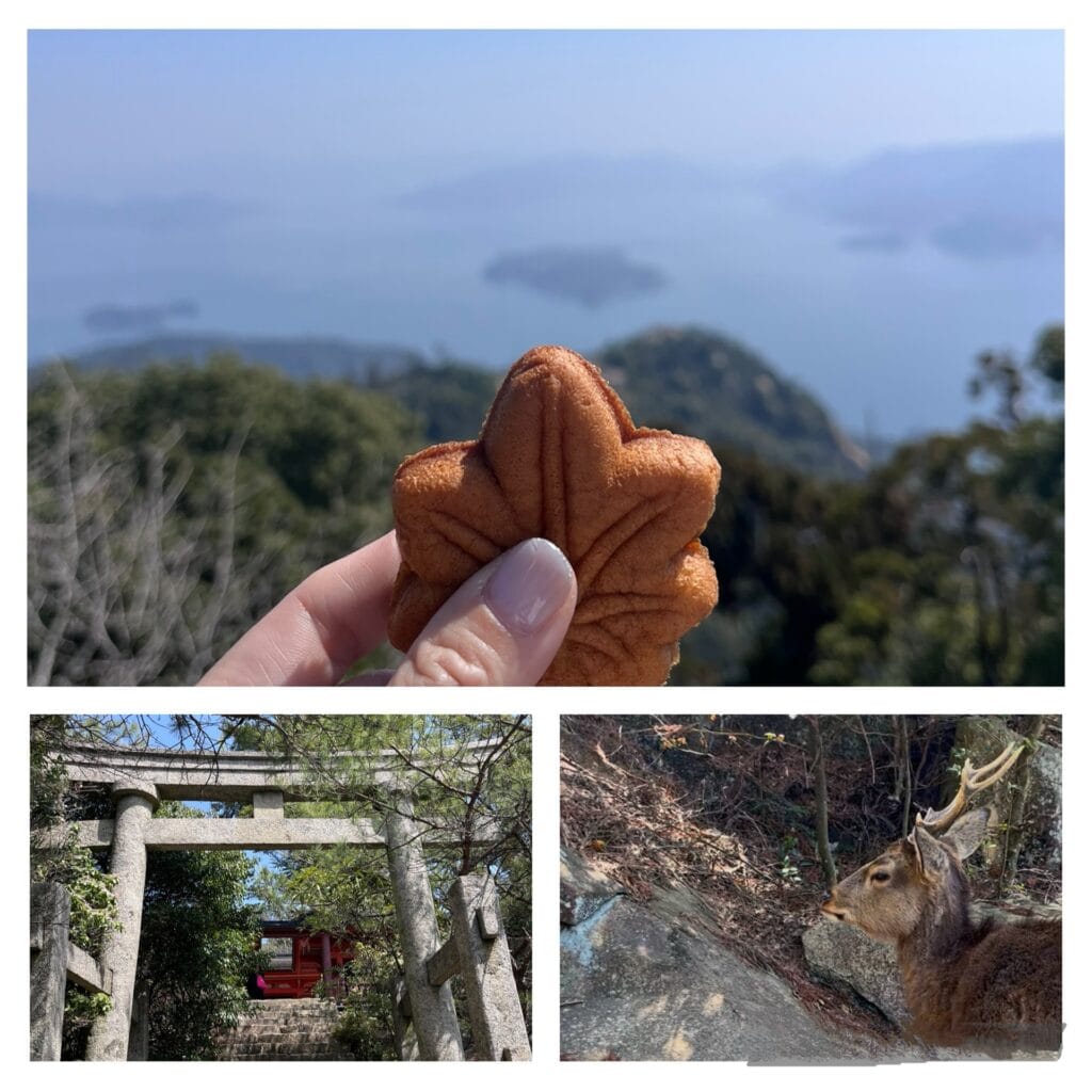 宮島　弥山登山　春の弥山