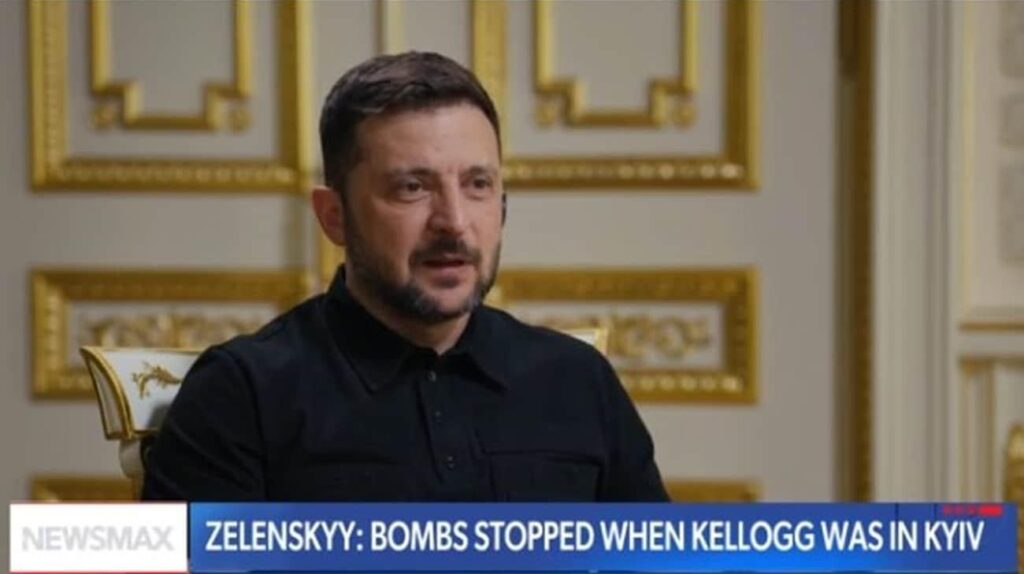 Zelenskyy：プーチンは私たちを恐れています、トランプの使節ケロッグがウクライナに到着してから2晩の激しい攻撃はありません